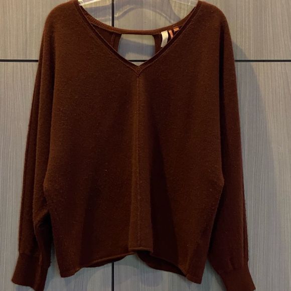 Anthropologie Pilcro Cashmere Open-Back Sweater - Picture 8 of 16
